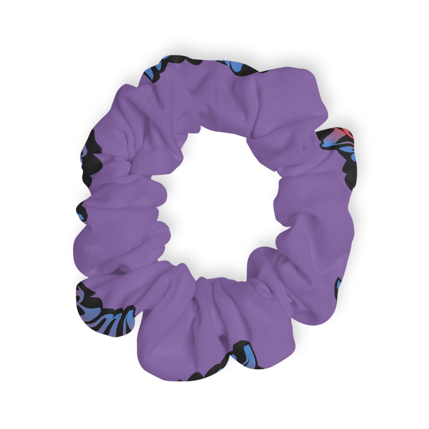“Dancer Vibes” Scrunchie – Colorful Text Dance Hair Accessory for Performers and Dance Lovers