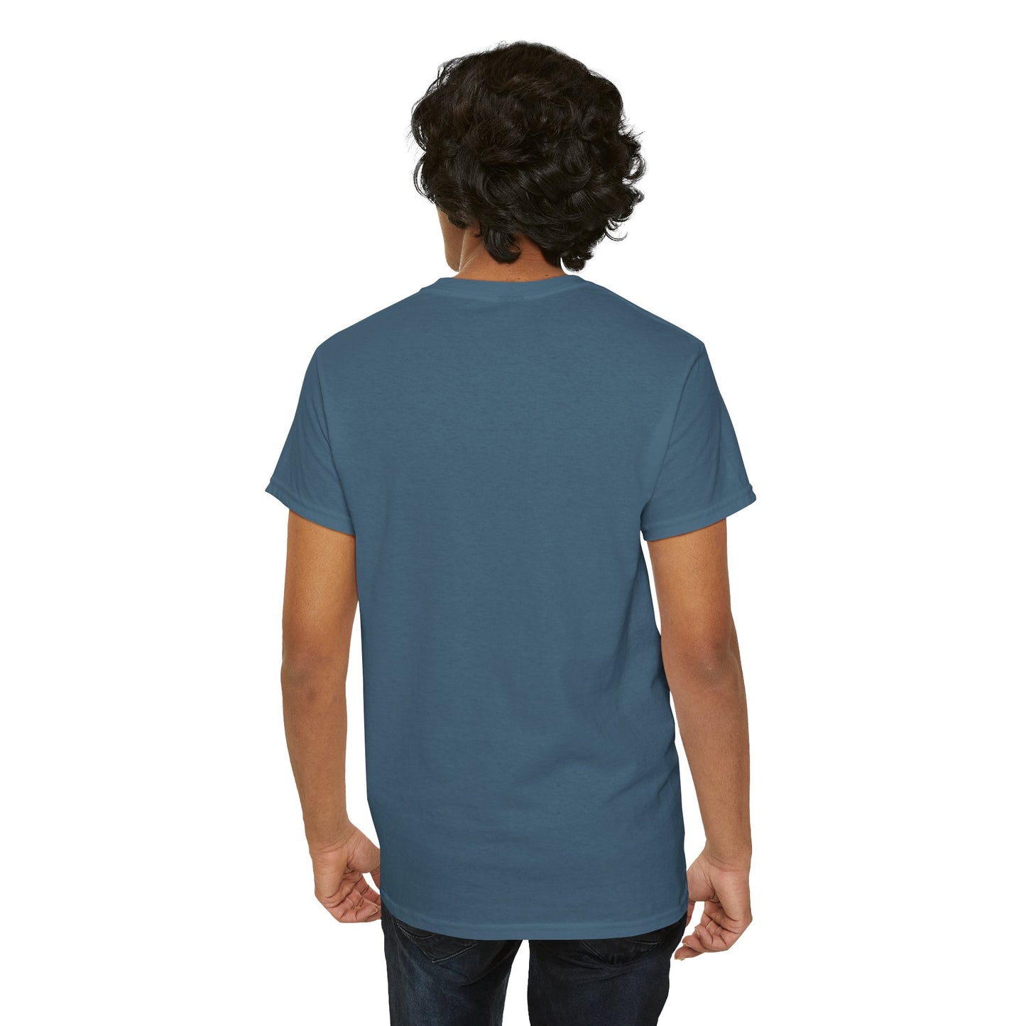 “At the Barre for the Boos” Dance Halloween T-Shirt with Cute Ghost Ballet Graphics - Unisex Heavy Cotton Tee