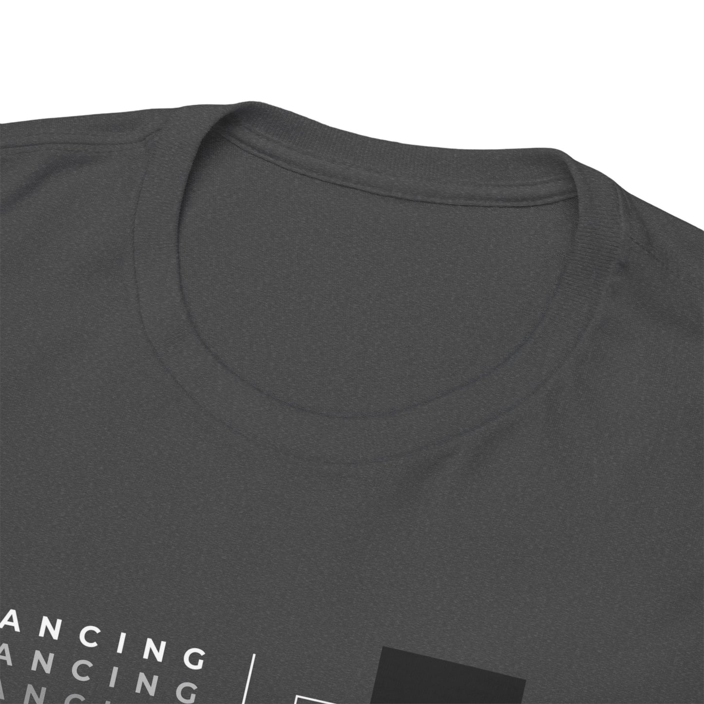 “Dancing” Streetwear-Inspired Male Dancer Unisex Heavy Cotton Tee – Urban Dance Graphic T-Shirt for Performers and Dance Lovers