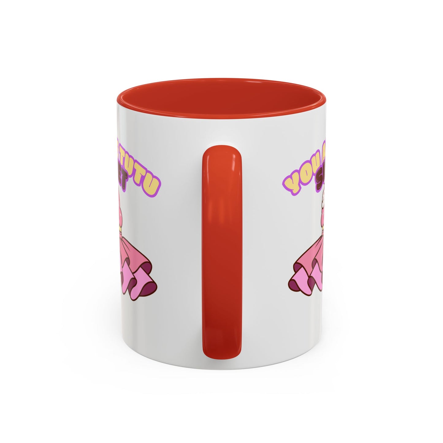 "You Are Tutu Sweet" Accent Coffee Mug – Cute Ballet Pun with Kawaii Ceramic Mug for Dancers and Dance Lovers