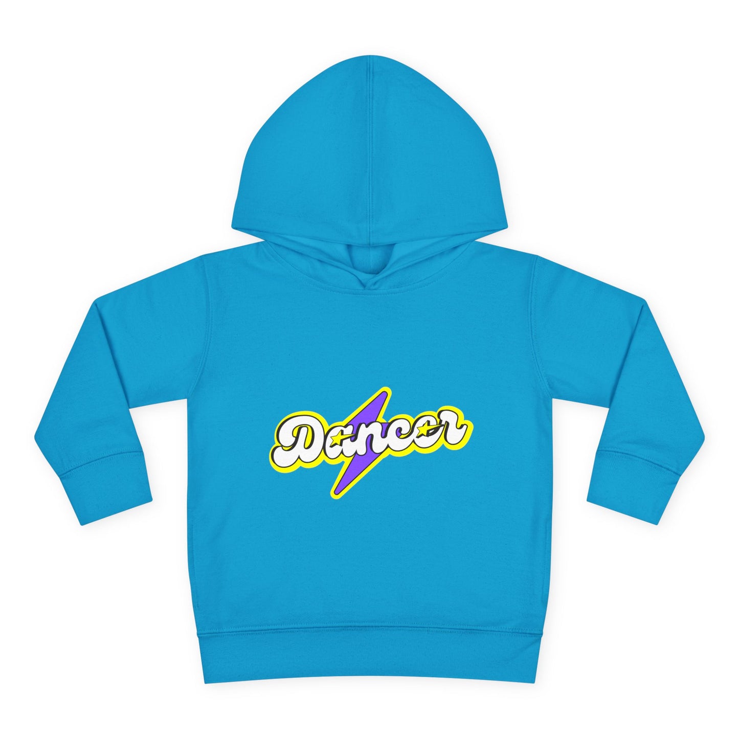 "Dancer" Superhero Toddler Pullover Fleece Hoodie – Cozy Dance-Themed Sweatshirt for Kids