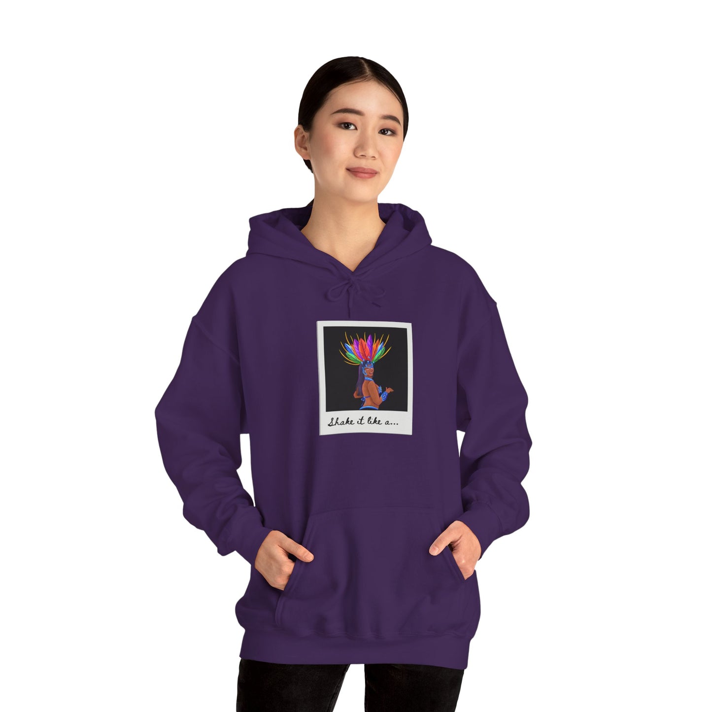 "Shake It Like a... Samba Dancer" Unisex Dance Hoodie – Carnival-Inspired Graphic Sweatshirt