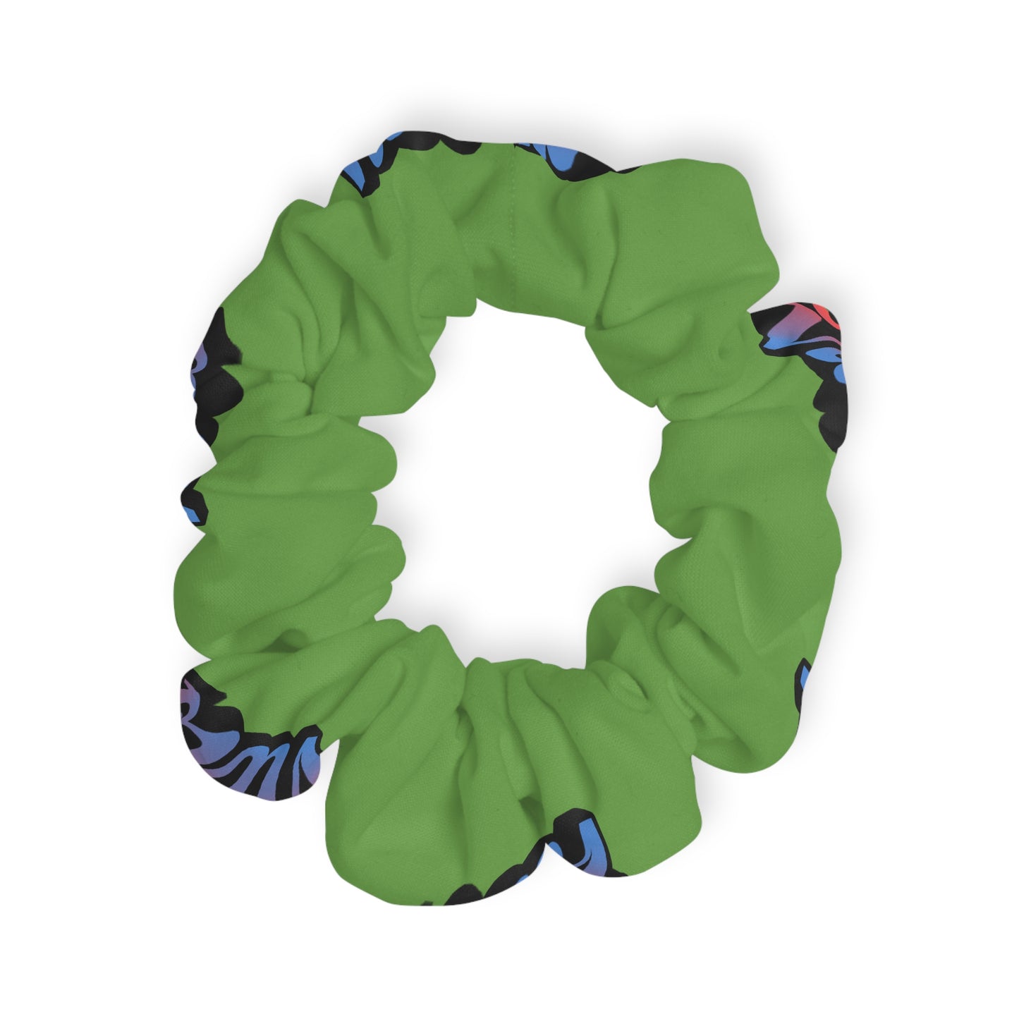 “Dancer Vibes” Scrunchie – Colorful Text Dance Hair Accessory for Performers and Dance Lovers