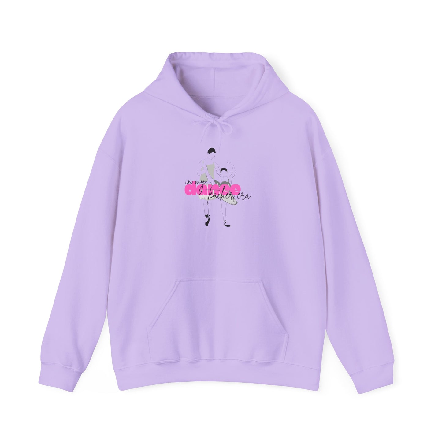 "In My Dance Teacher Era" Ballet Hoodie – Unisex Heavy Blend™ Hooded Sweatshirt with Ballet Teacher & Student Graphic