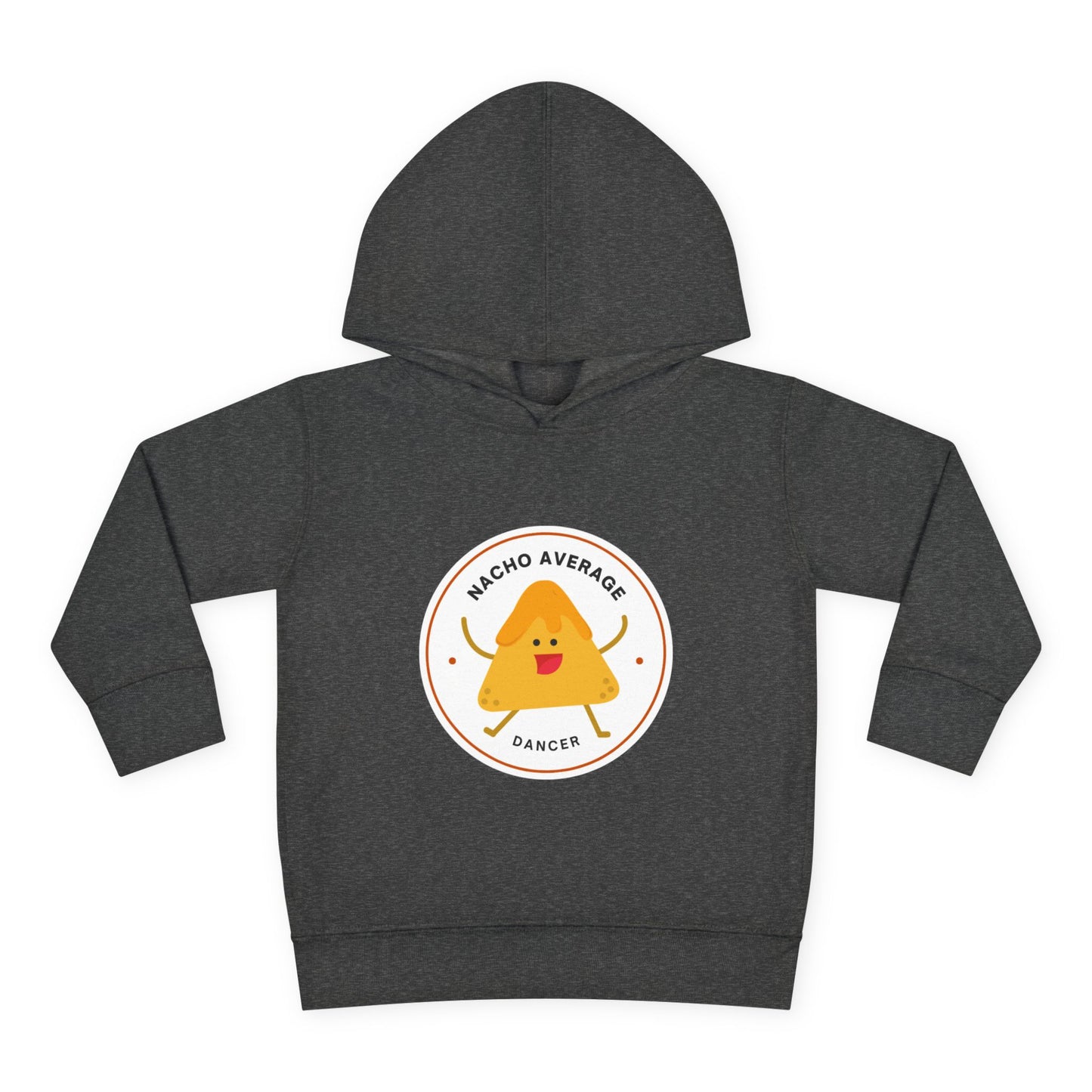 "Nacho Average Dancer" Pullover Fleece Sweatshirt with Cute Nacho Graphic | Funny Dance Gift for Kids - Toddler Dance Hoodie
