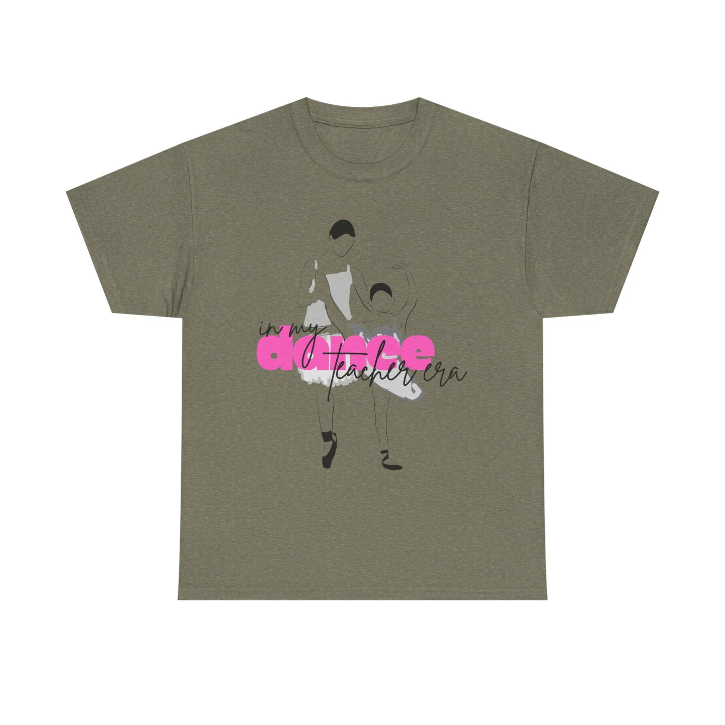 "In My Dance Teacher Era" Ballet Graphic Unisex Heavy Cotton Tee – Ballet Instructor Gift Shirt