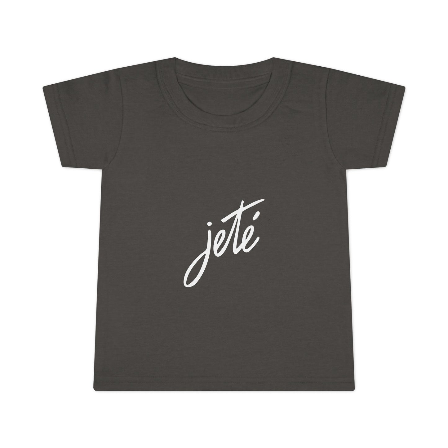 “Jeté” Official Logo | Ballet & Dance T-Shirt for Toddlers & Young Dance Enthusiasts - Toddler Short Sleeve Tee