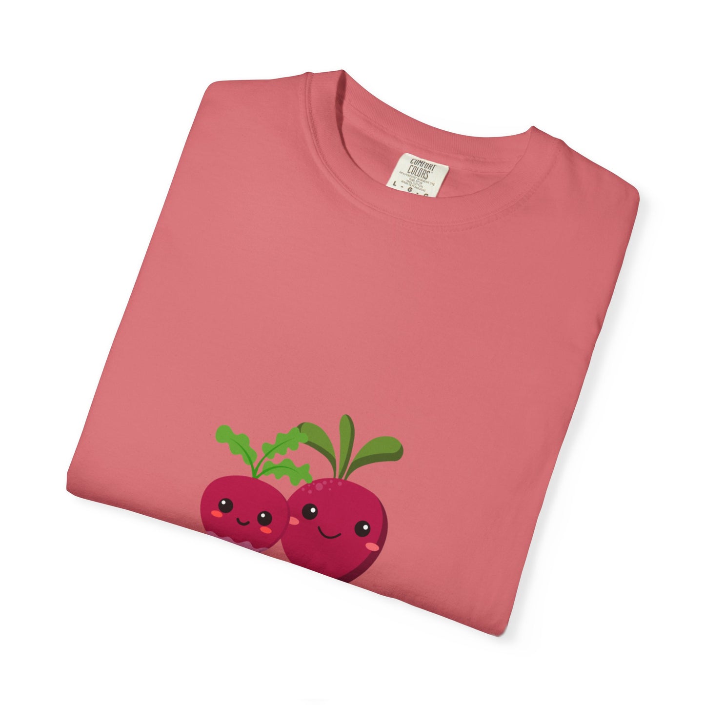 "Turnip the Beet" Unisex Garment-Dyed T-Shirt – Cute Veggie Dance Pun Graphic Tee – Funny Foodie Shirt for Dancers & Music Lovers