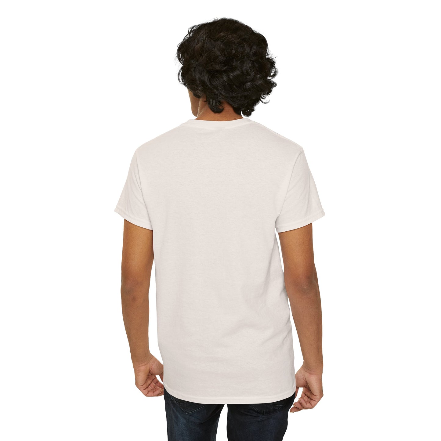 “At the Barre for the Boos” Dance Halloween T-Shirt with Cute Ghost Ballet Graphics - Unisex Heavy Cotton Tee