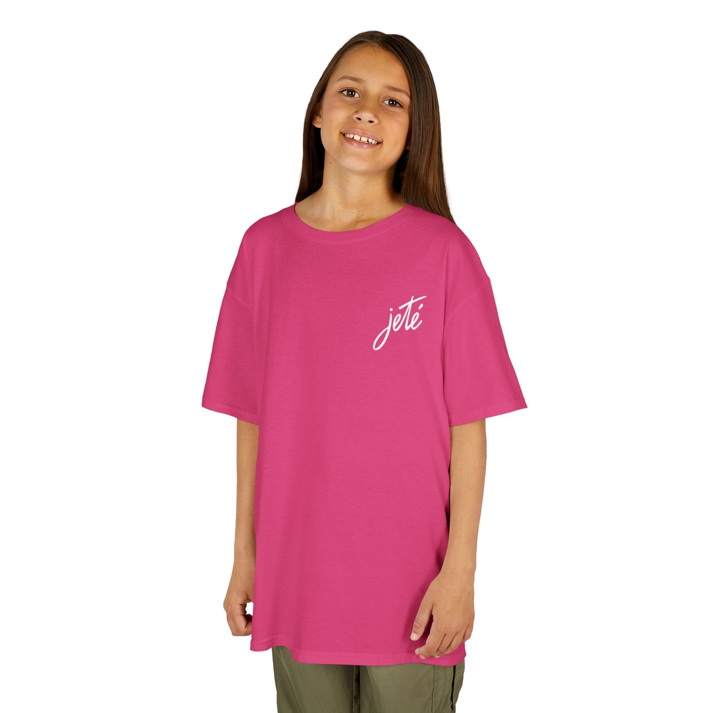 “Jeté” Official Logo | Ballet & Dance T-Shirt for Kids & Young Dance Enthusiasts - Youth Short Sleeve Tee