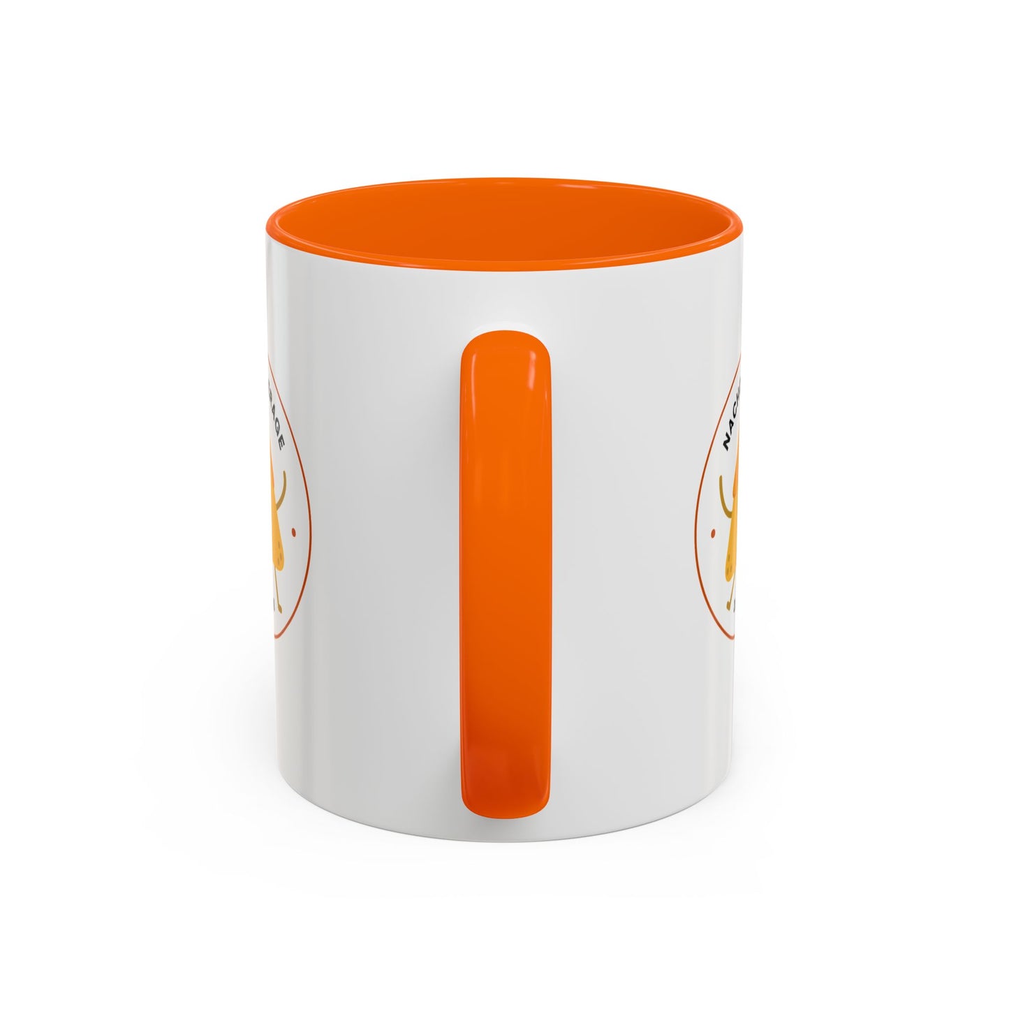 "Nacho Average Dancer" Accent Coffee Mug – Funny Dance Pun Ceramic Mug with Nacho Graphic for Dancers