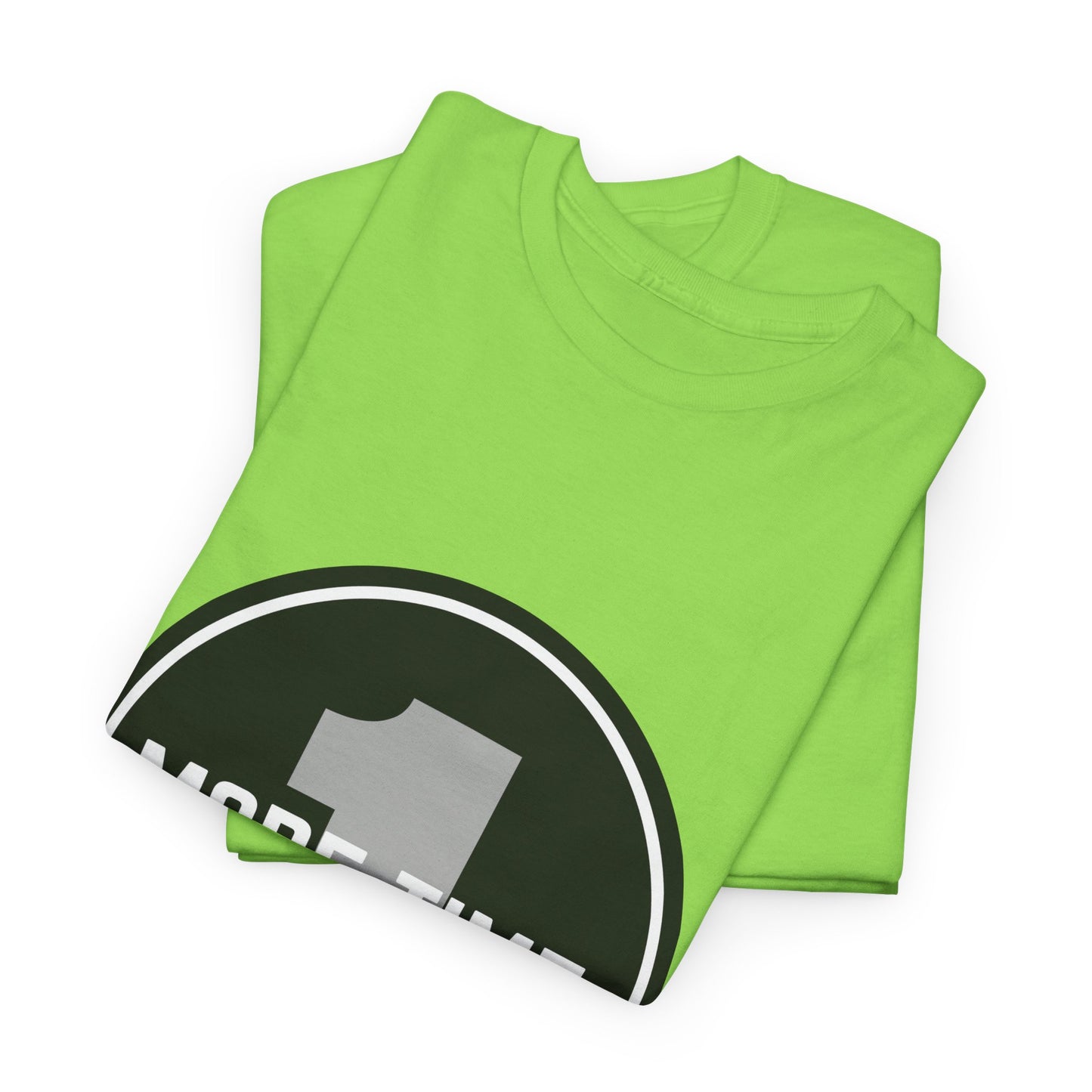 "One More Time is a Lie" Unisex Heavy Cotton Tee – Bold Emblem Dance Graphic Shirt for Dancers, Performers & Rehearsal Warriors