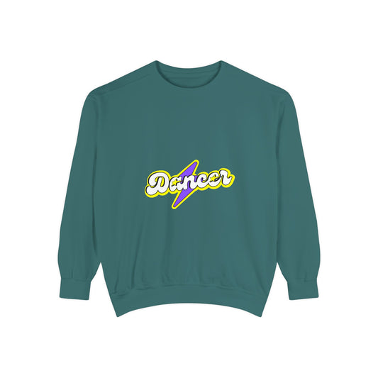 "Dancer" Unisex Lightweight Crewneck Sweatshirt – Superhero-Inspired Graphic Pullover for Dance Lovers & Performers