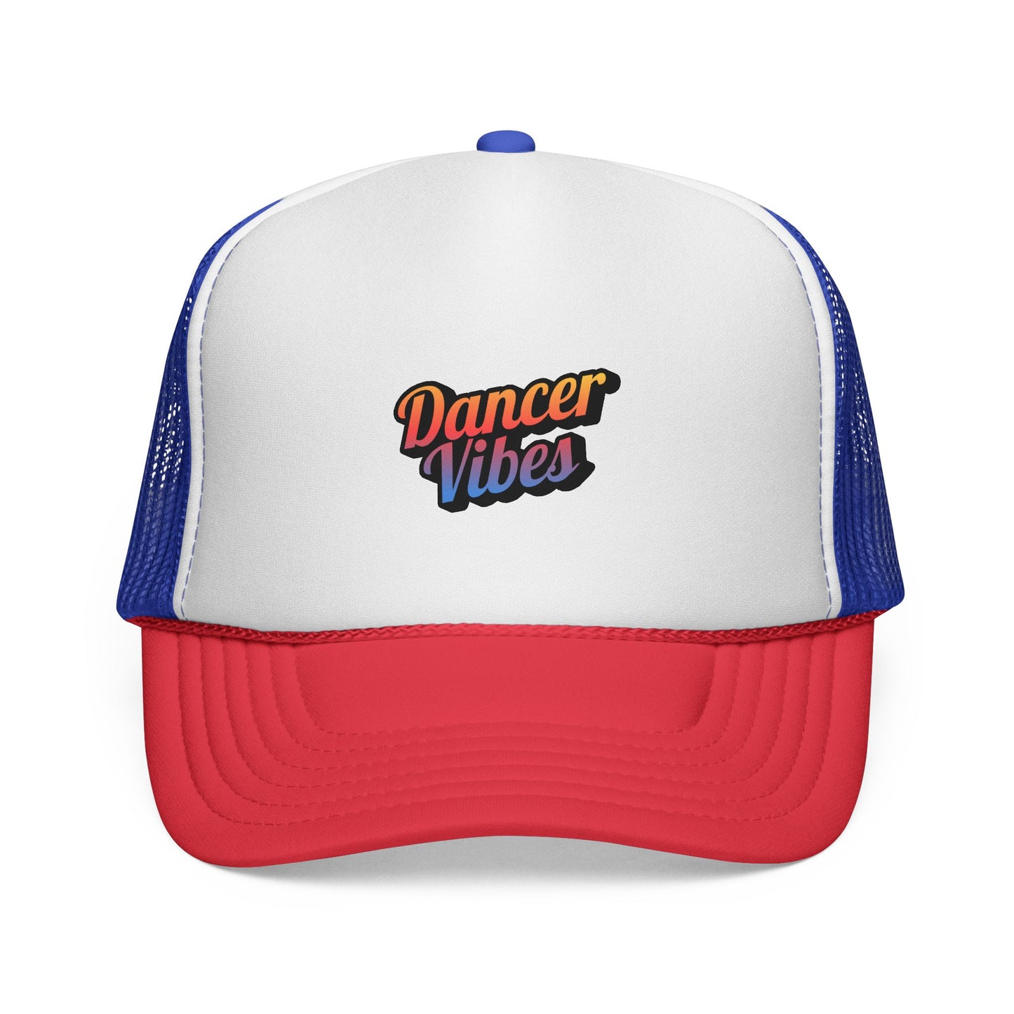 "Dancer Vibes" Trucker Hat – Colorful Unisex Dance-Themed Cap for Performers, Instructors & Dance Lovers