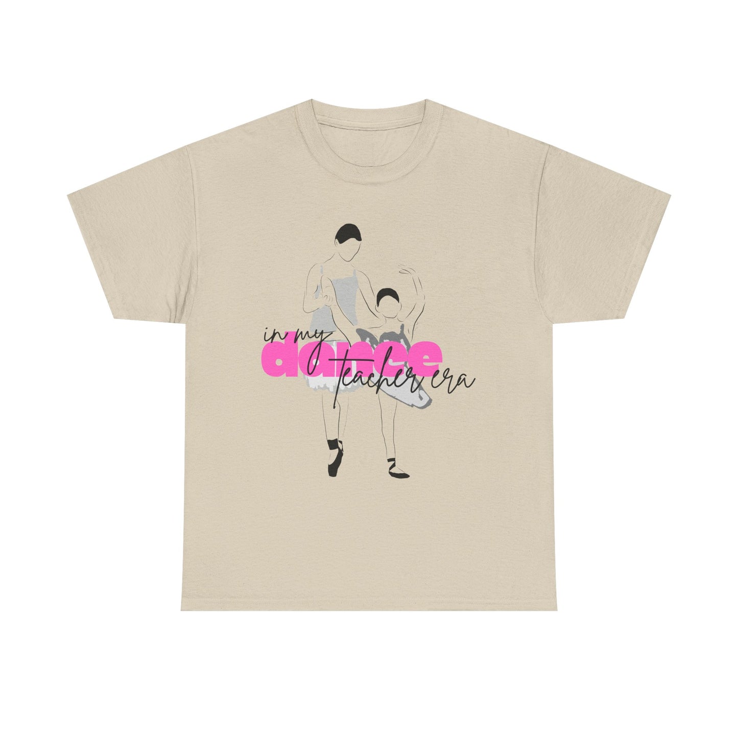 "In My Dance Teacher Era" Ballet Graphic Unisex Heavy Cotton Tee – Ballet Instructor Gift Shirt