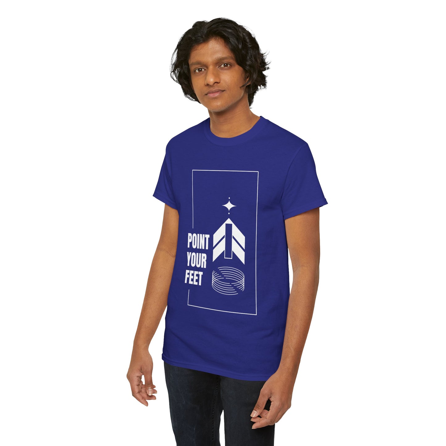 "Point Your Feet" Streetwear Dance Tee – Unisex Heavy Cotton Ballet-Inspired T-Shirt for Dancers