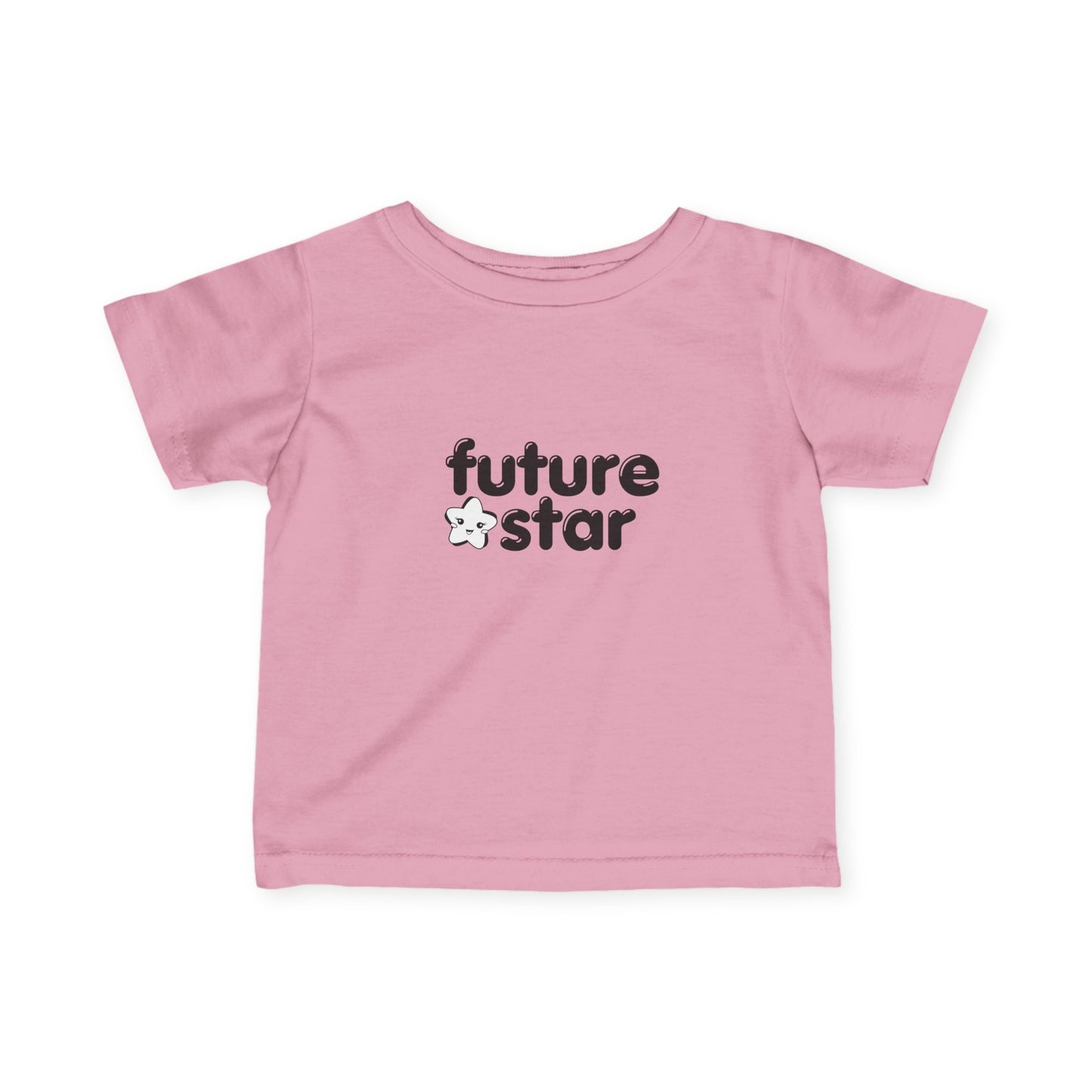 “Future Star” Infant Fine Jersey Tee – Cute Dance-Themed Baby T-Shirt for Little Performers and Rising Stars