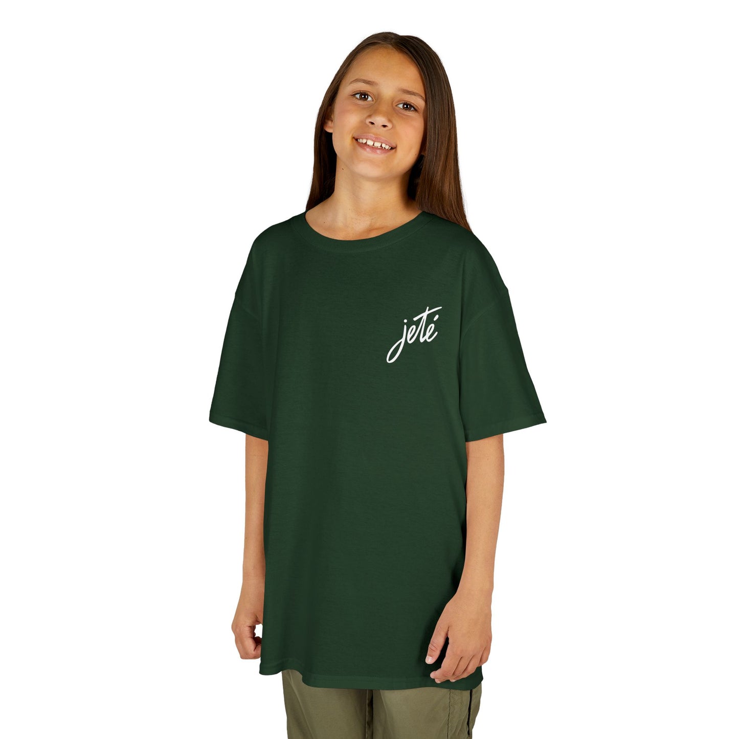 “Jeté” Official Logo | Ballet & Dance T-Shirt for Kids & Young Dance Enthusiasts - Youth Short Sleeve Tee