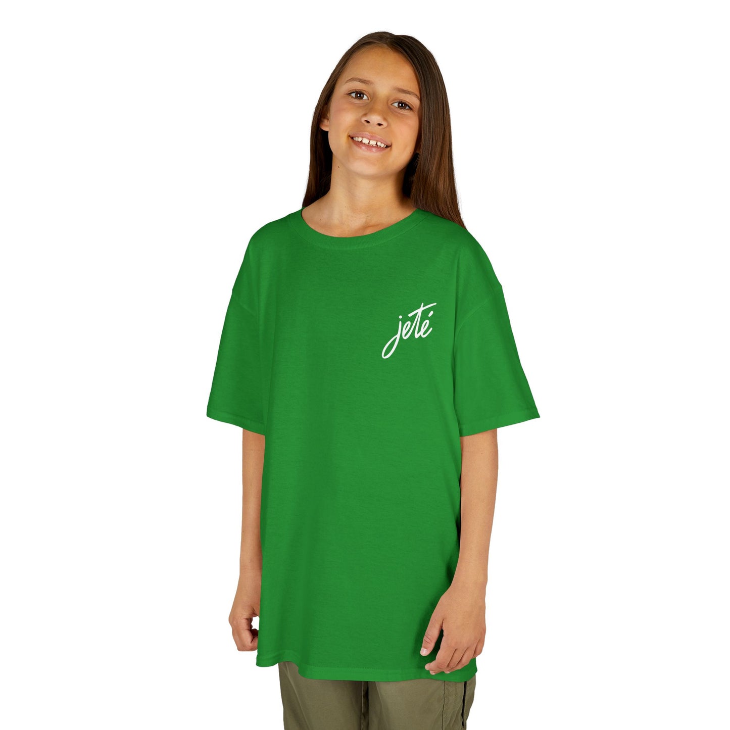 “Jeté” Official Logo | Ballet & Dance T-Shirt for Kids & Young Dance Enthusiasts - Youth Short Sleeve Tee