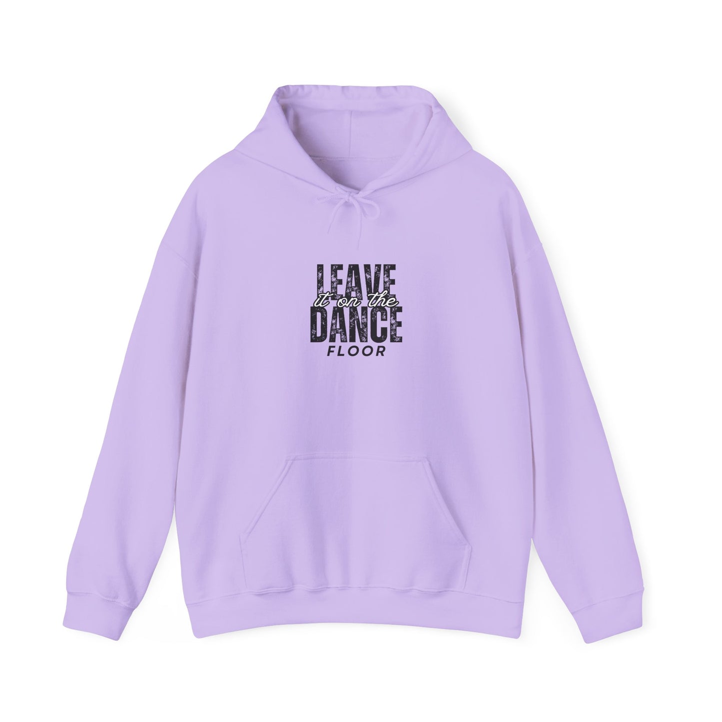 "Leave It On the Dance Floor" Streetwear Dance Graphic – Unisex Heavy Blend™ Hooded Sweatshirt