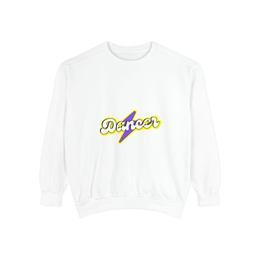 "Dancer" Unisex Lightweight Crewneck Sweatshirt – Superhero-Inspired Graphic Pullover for Dance Lovers & Performers