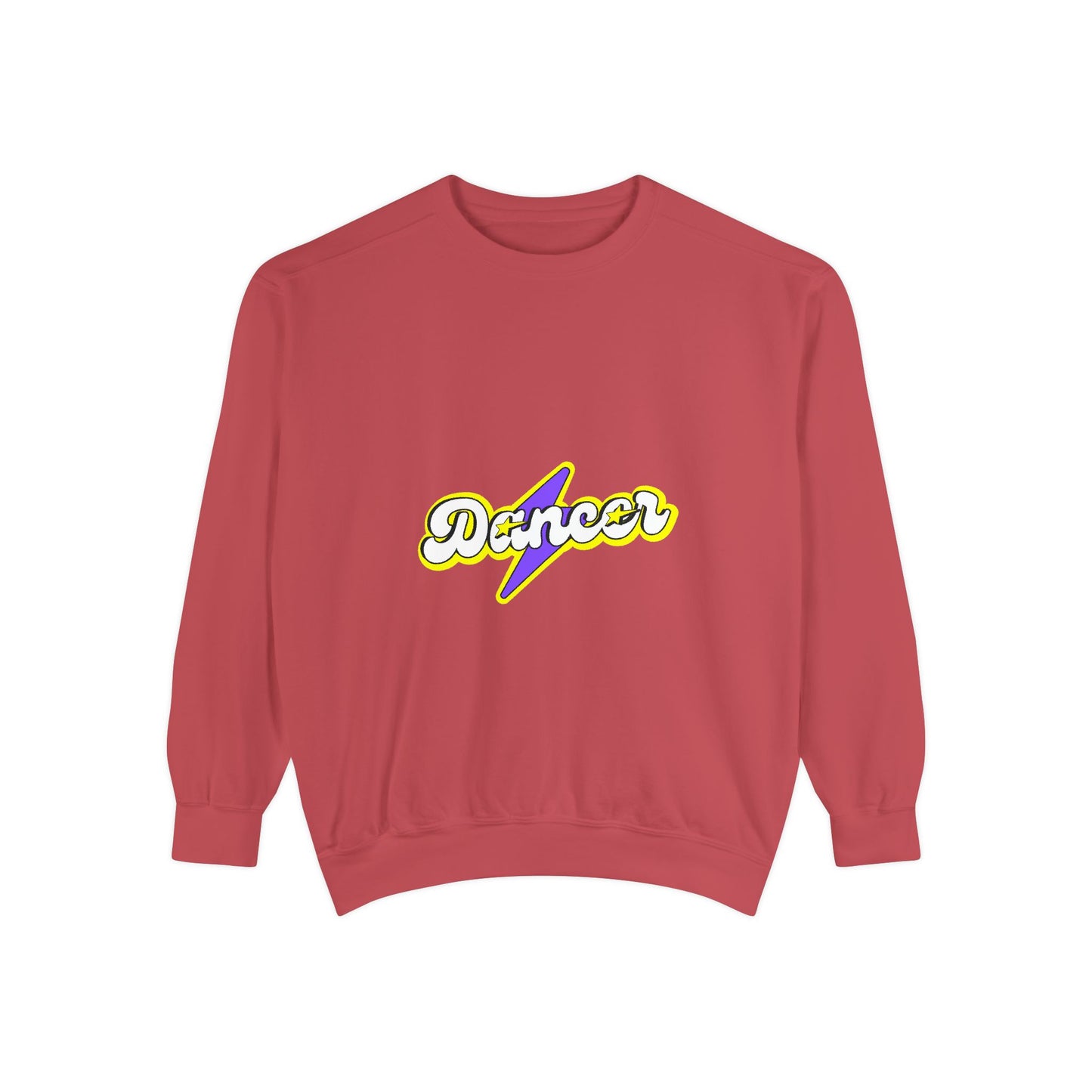 "Dancer" Unisex Lightweight Crewneck Sweatshirt – Superhero-Inspired Graphic Pullover for Dance Lovers & Performers