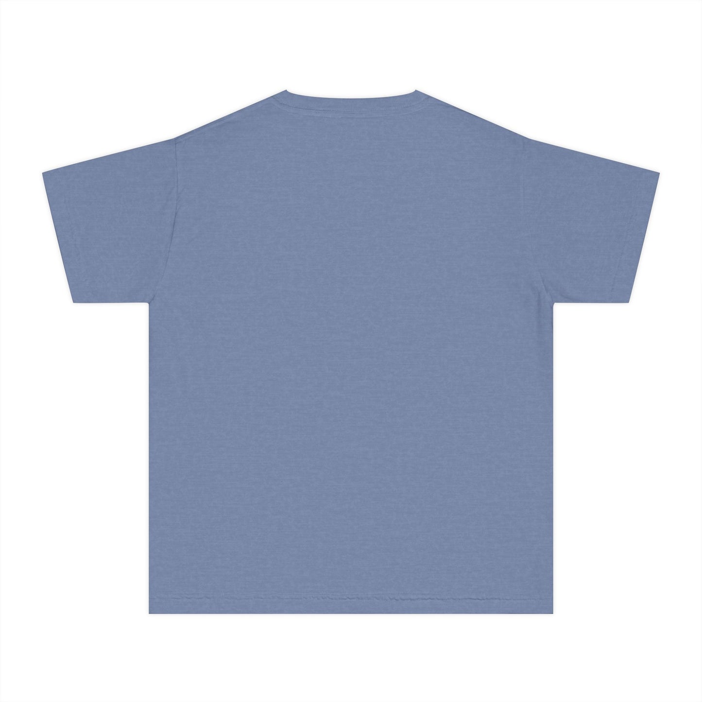 “Dance Mode On" Comfort Colors Youth Midweight T-Shirt – Pastel Stars & Smiley Face Dance Graphic Tee for Kids