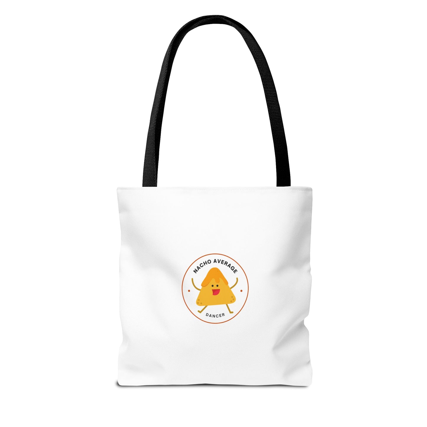 "Nacho Average Dancer" Canvas Tote Bag – Funny Kawaii Dance Tote with Nacho Graphic for Dancers & Dance Moms