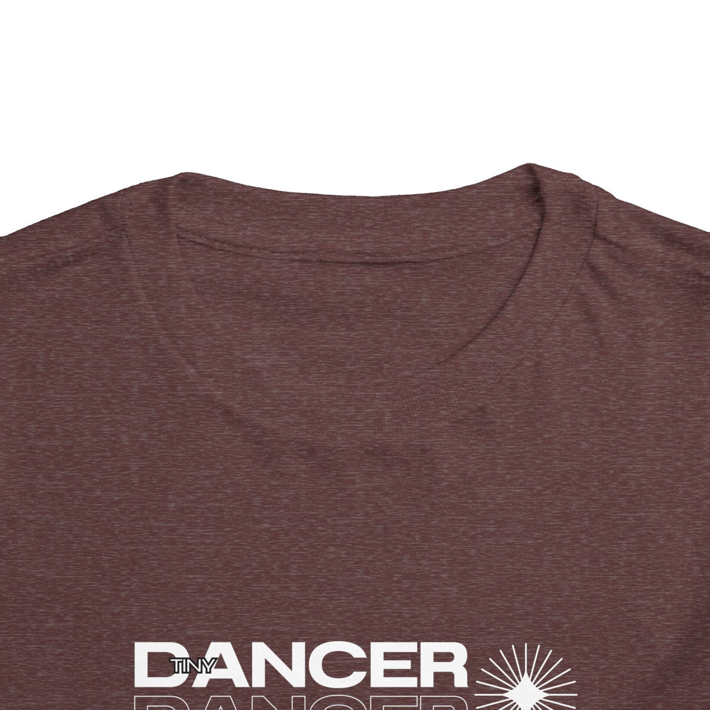 “Tiny Dancer" Toddler Short Sleeve T-Shirt – Streetwear-Inspired Ballet Class Graphic Tee for Kids