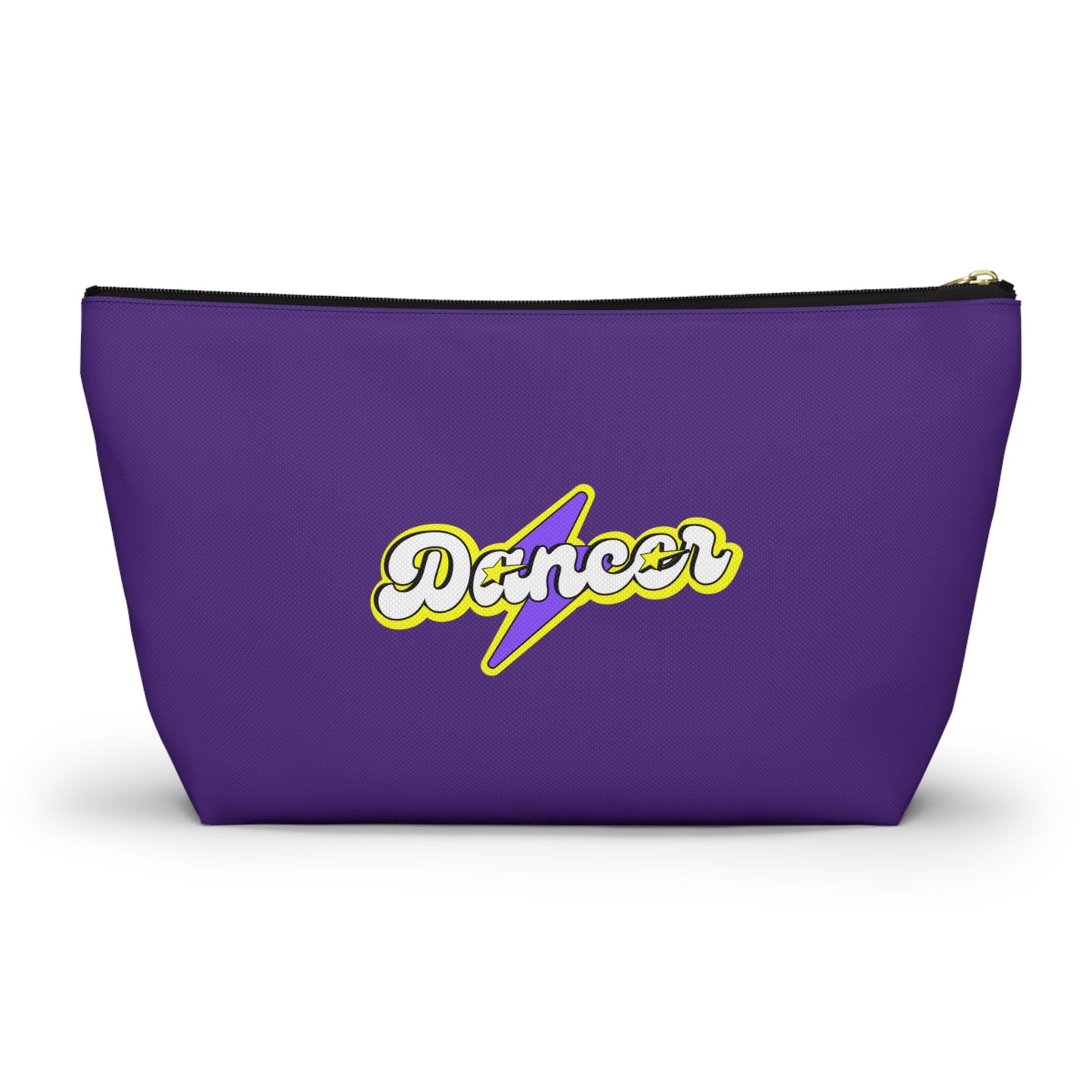 "Dancer" Makeup Bag – Superhero-Inspired Dance Graphic – Bold Dance-Themed Zipper Pouch for Cosmetics, Accessories & Everyday Essentials