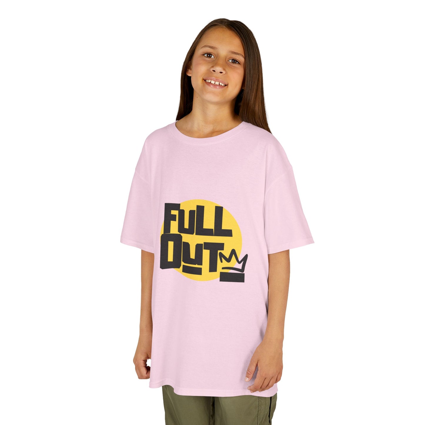"Full Out" Dance Youth T-Shirt – Bold Streetwear-Inspired Graphic Tee for Dancers
