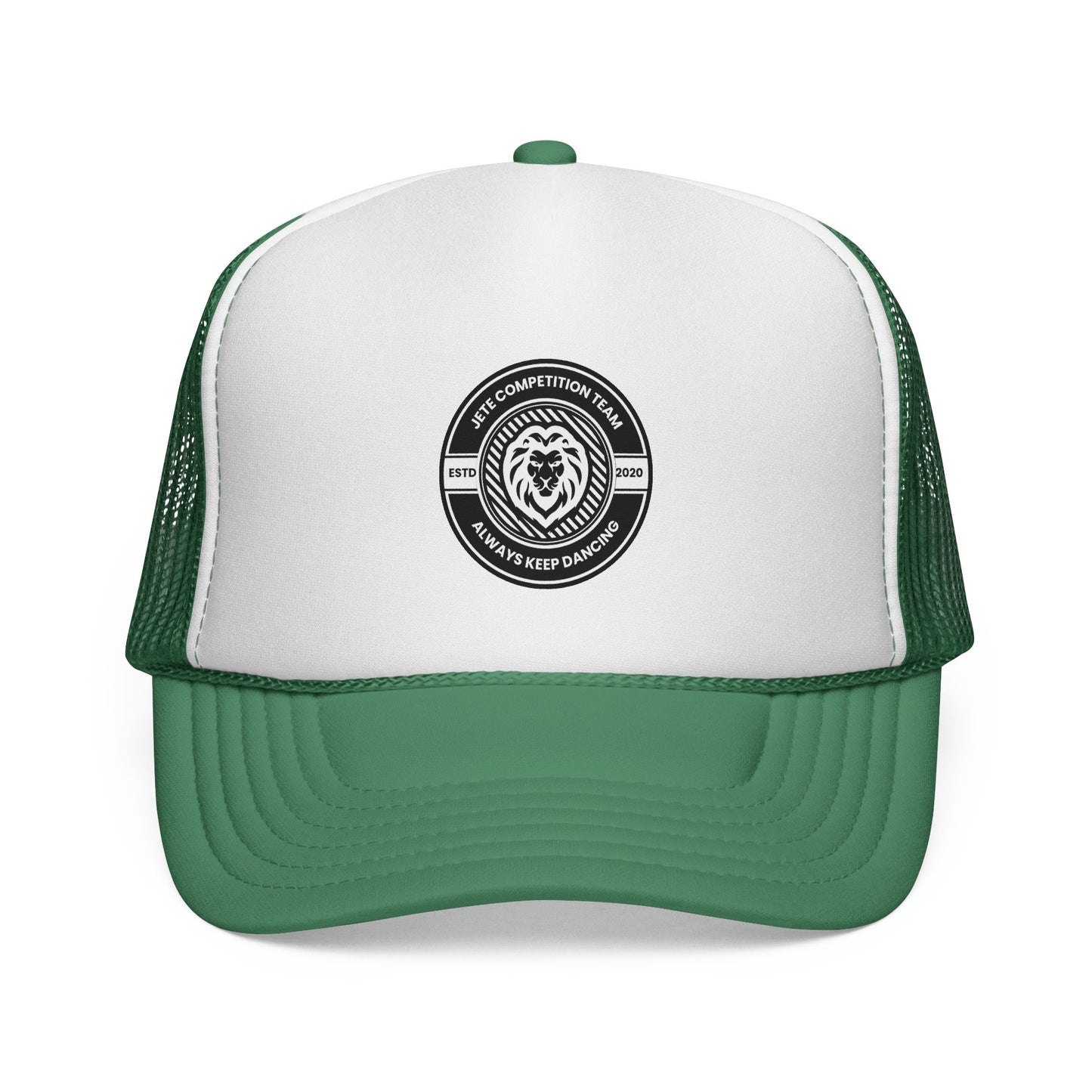 "Jeté Competition Team - Always Keep Dancing" Trucker Hat – Collegiate-Inspired Dance Team Cap with Motto