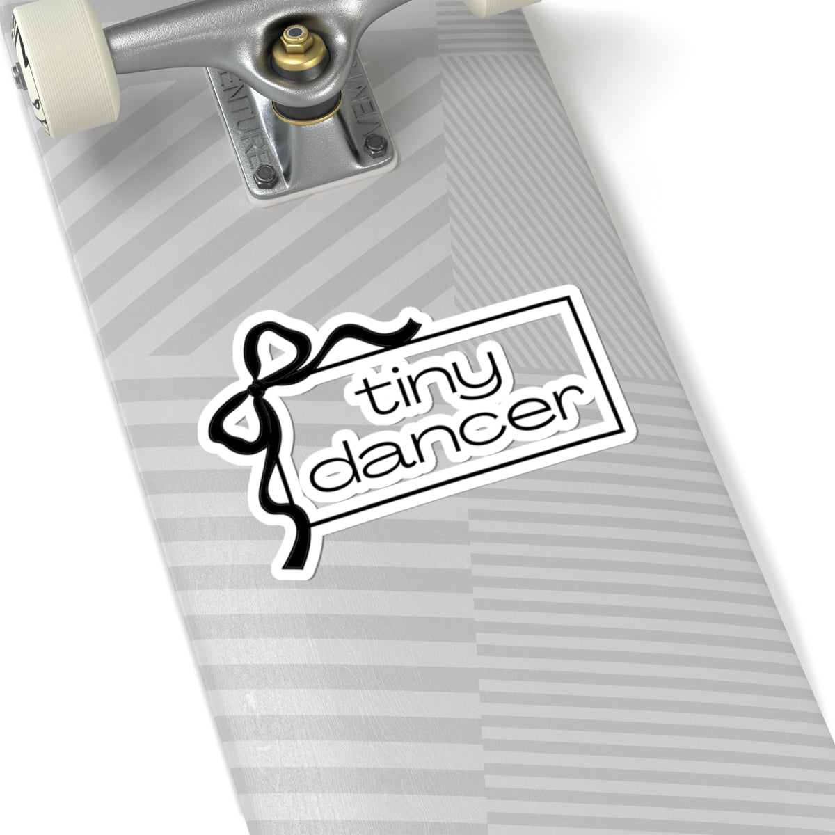 "Tiny Dancer" Kiss-Cut Sticker – Cute Ballet-Themed Vinyl Sticker for Dancers, Dance Moms, and Ballet Lovers