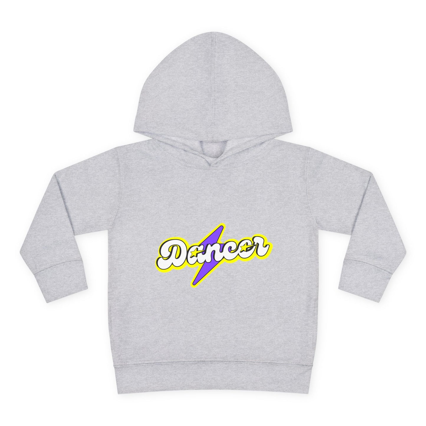 "Dancer" Superhero Toddler Pullover Fleece Hoodie – Cozy Dance-Themed Sweatshirt for Kids