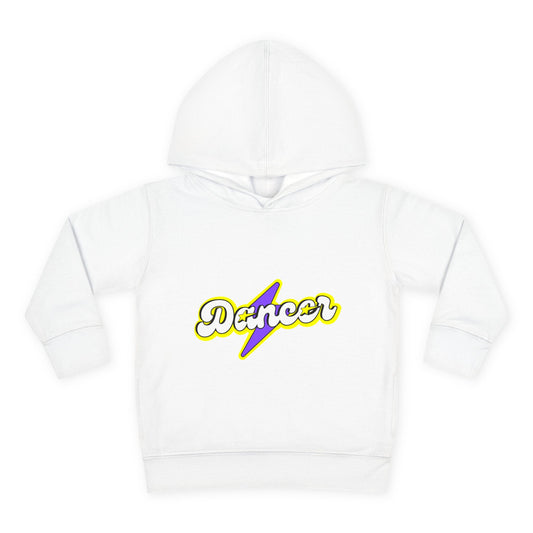 "Dancer" Superhero Toddler Pullover Fleece Hoodie – Cozy Dance-Themed Sweatshirt for Kids