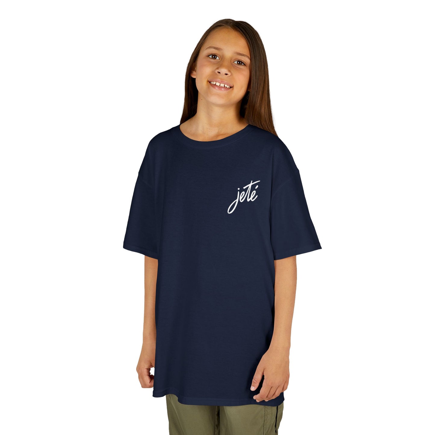 “Jeté” Official Logo | Ballet & Dance T-Shirt for Kids & Young Dance Enthusiasts - Youth Short Sleeve Tee