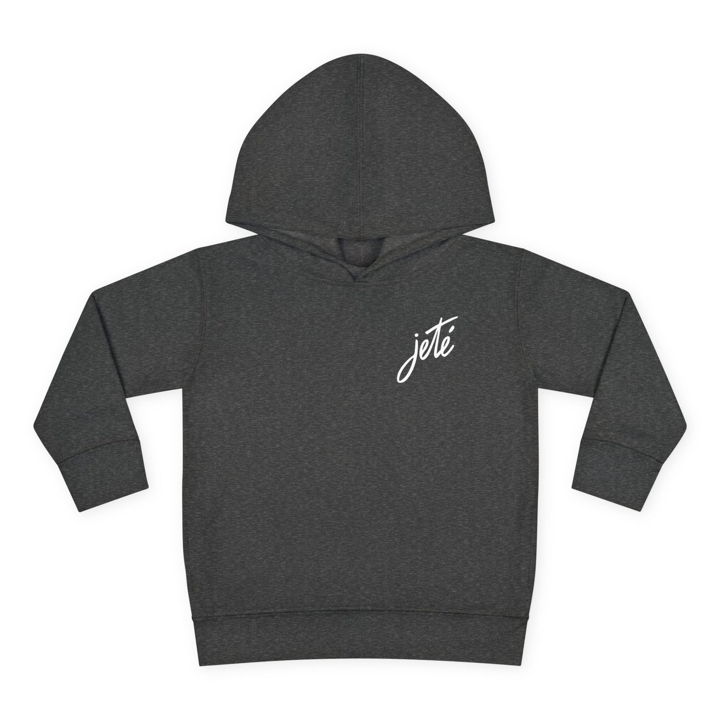 “Jeté” Official Logo | Ballet & Dance Hoodie for Kids & Young Dance Enthusiasts - Toddler Pullover Hoodie