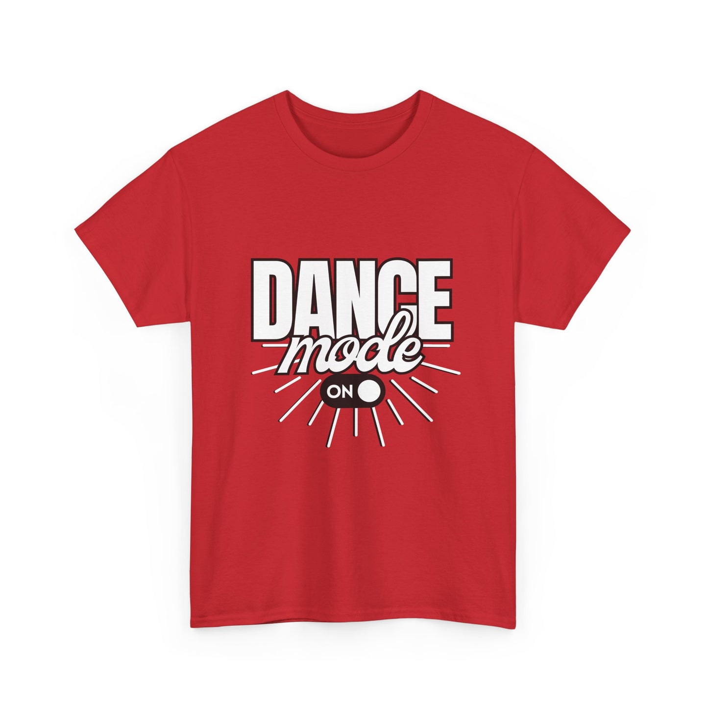 Dance Mode: On Unisex Heavy Cotton T-Shirt – Dance-Inspired Graphic Tee for Adults & Kids