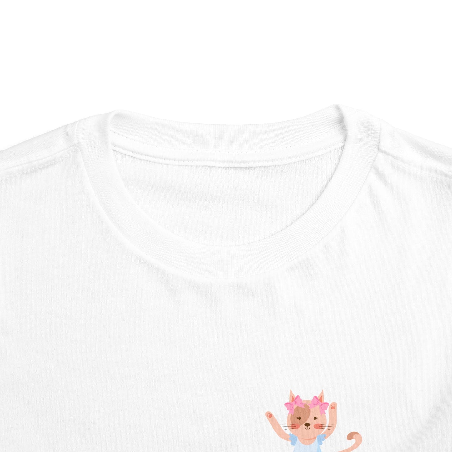 “Every Meow & Then I Dance” Adorable Dancing Cat Graphic | Cute Cat Dance T-Shirt for Toddlers & Little Ballet Lovers - Toddler Short Sleeve Tee