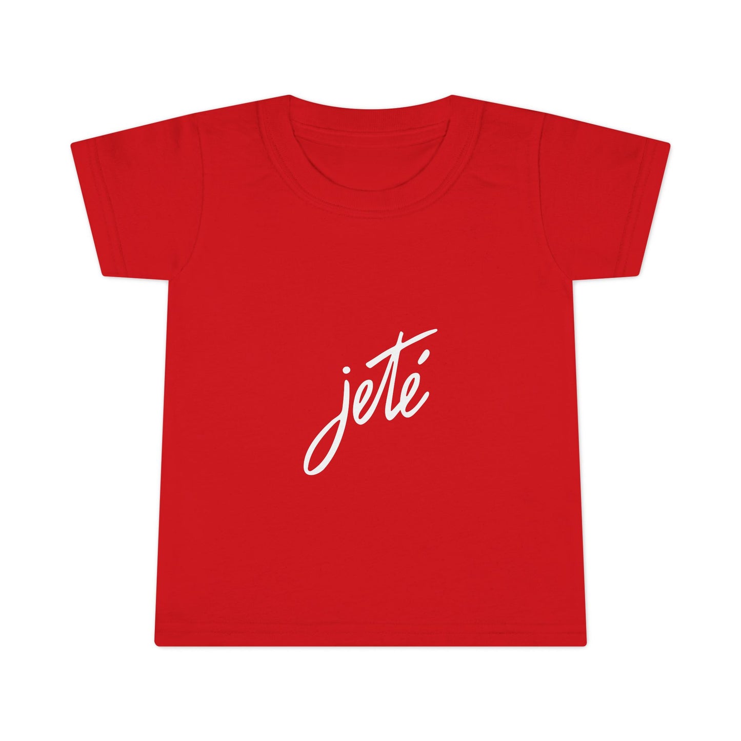 “Jeté” Official Logo | Ballet & Dance T-Shirt for Toddlers & Young Dance Enthusiasts - Toddler Short Sleeve Tee