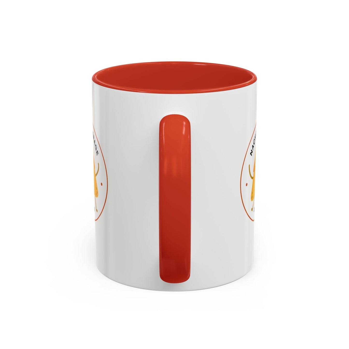 "Nacho Average Dancer" Accent Coffee Mug – Funny Dance Pun Ceramic Mug with Nacho Graphic for Dancers
