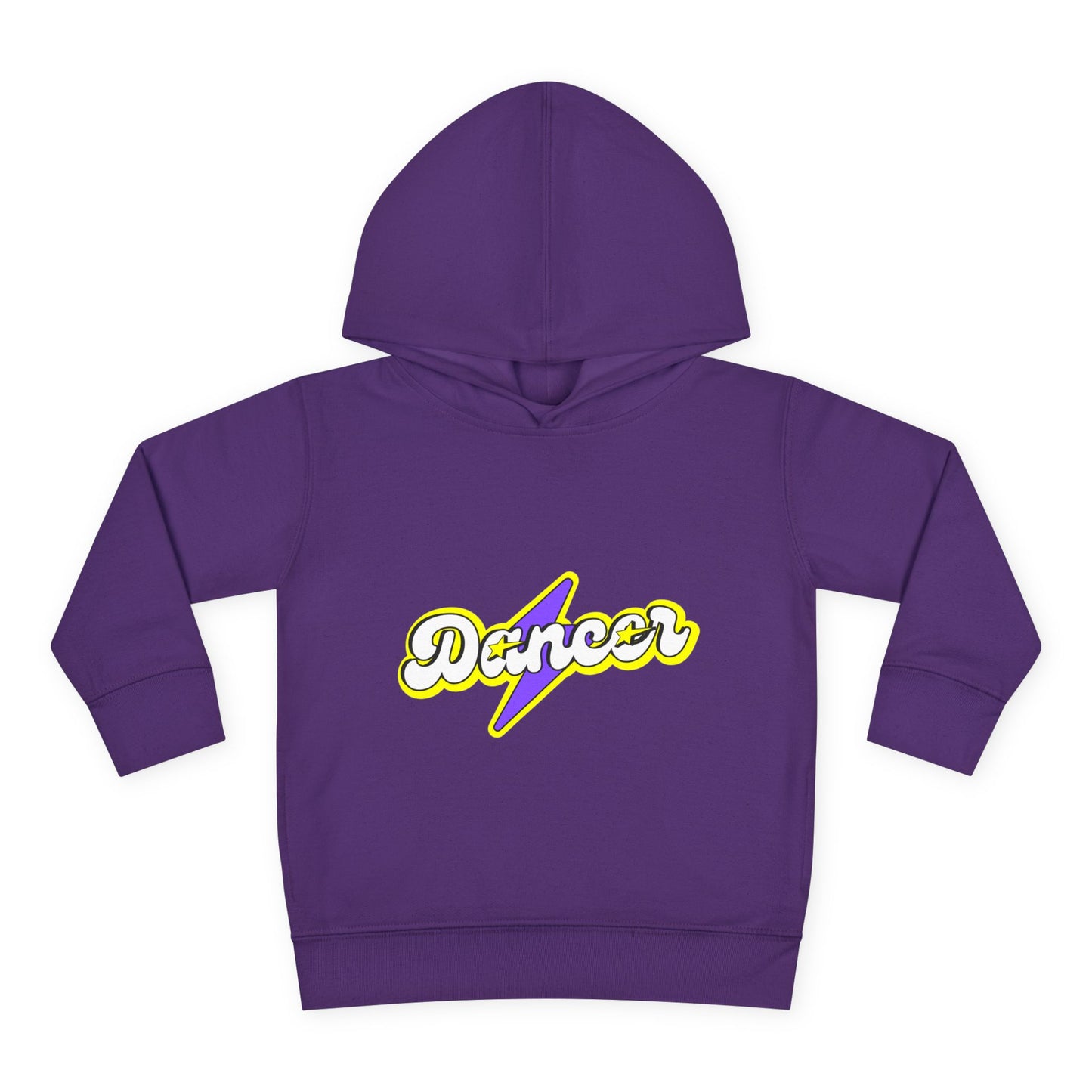 "Dancer" Superhero Toddler Pullover Fleece Hoodie – Cozy Dance-Themed Sweatshirt for Kids