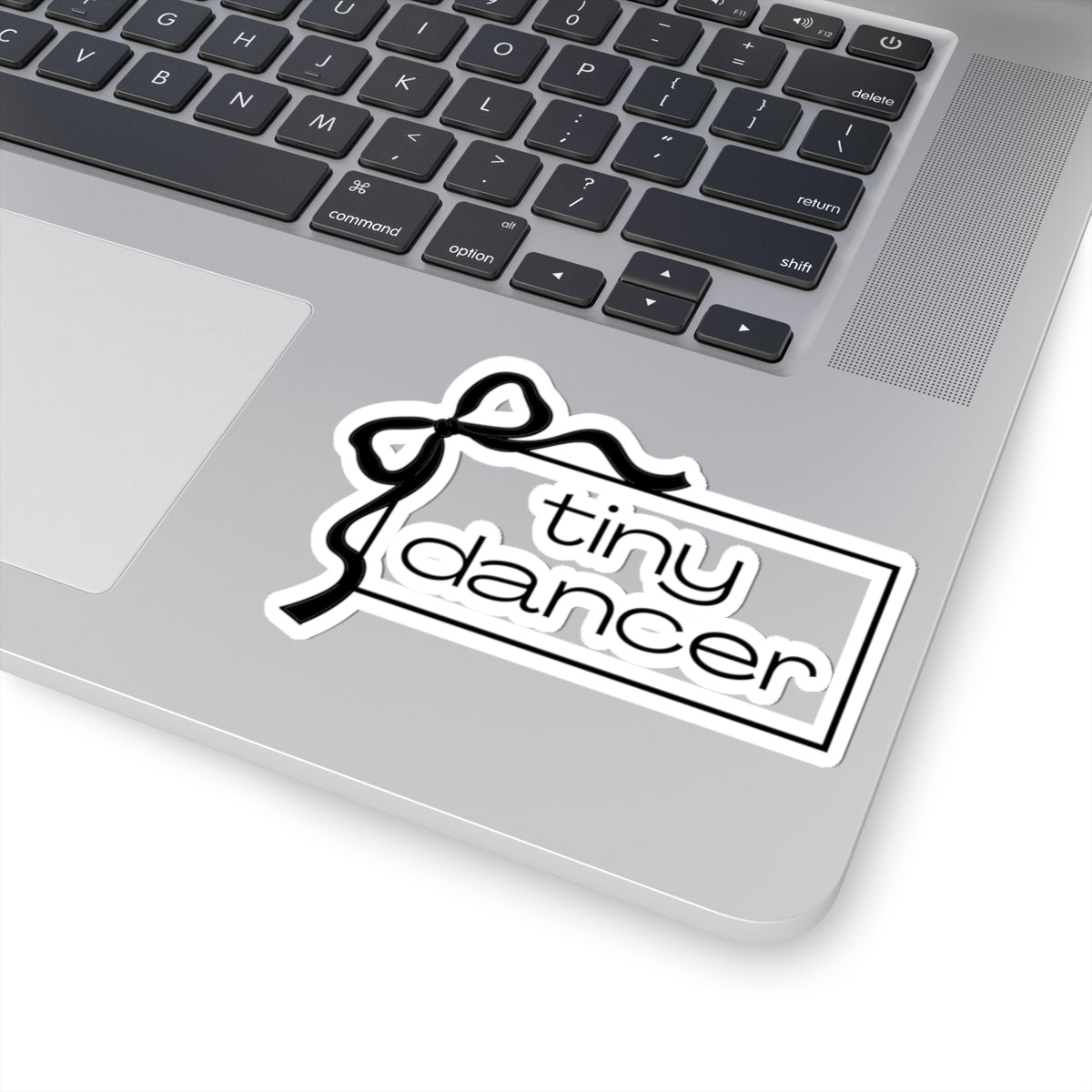 "Tiny Dancer" Kiss-Cut Sticker – Cute Ballet-Themed Vinyl Sticker for Dancers, Dance Moms, and Ballet Lovers