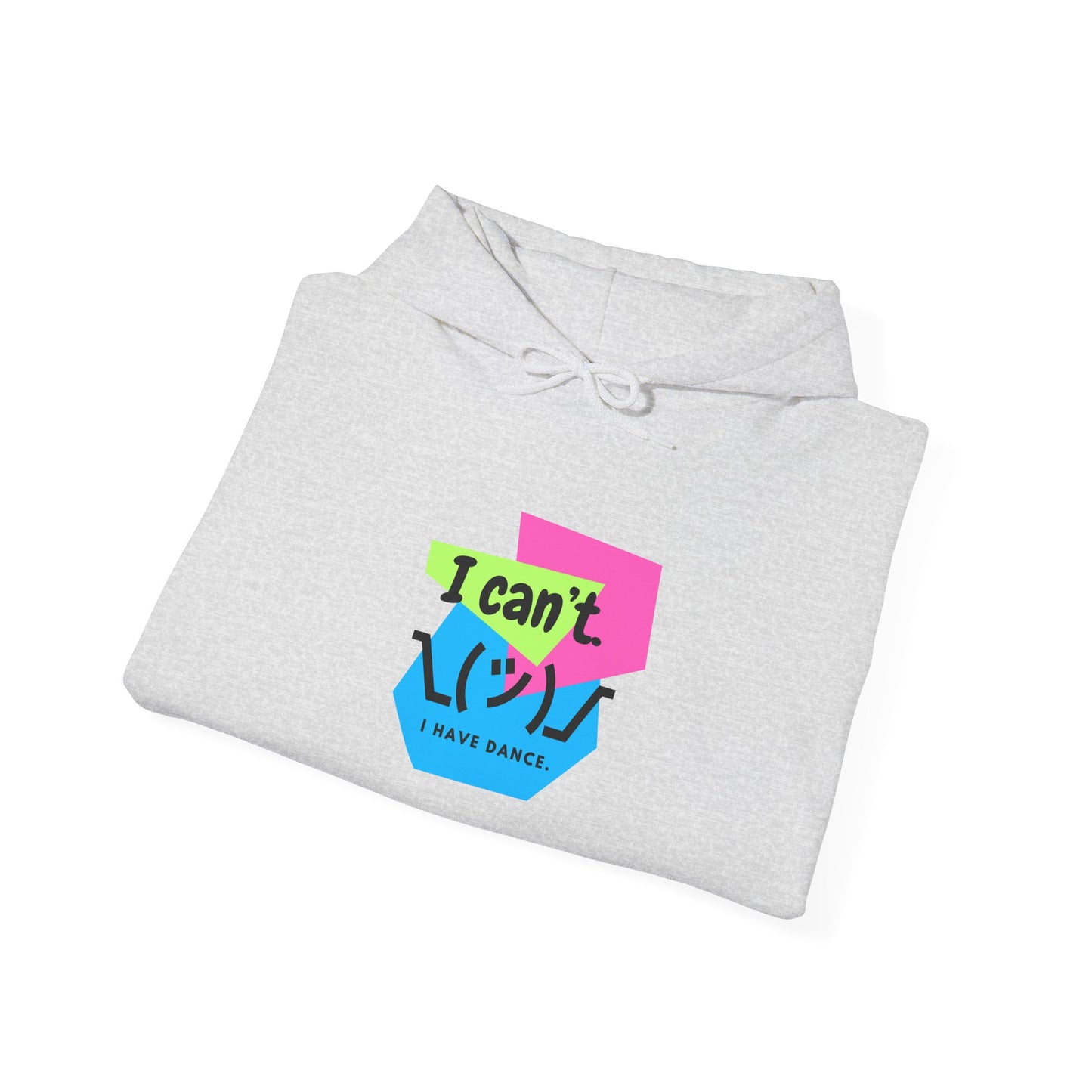 "I Can’t. I Have Dance." Unisex Hooded Sweatshirt – Retro 80s Emoji Graphic Hoodie for Dancers | Jeté Dance-Inspired Loungewear
