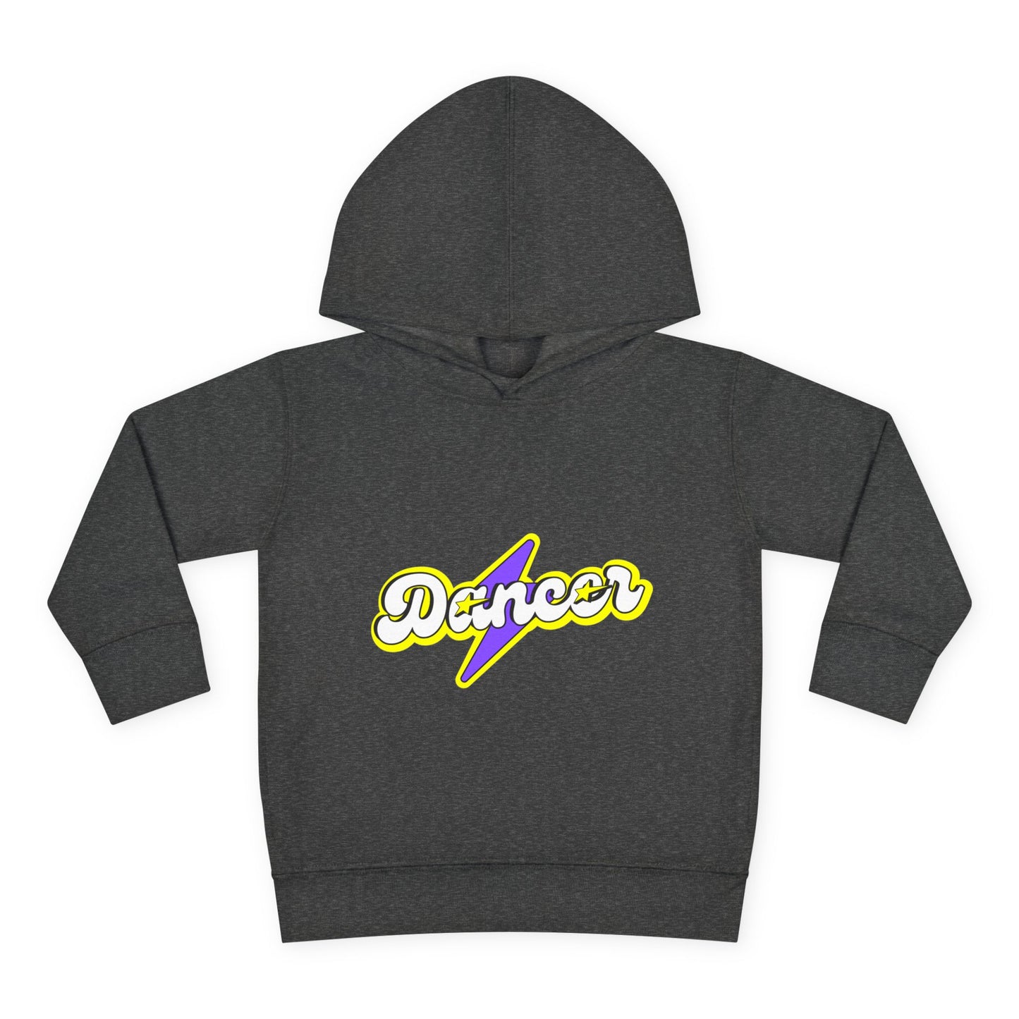 "Dancer" Superhero Toddler Pullover Fleece Hoodie – Cozy Dance-Themed Sweatshirt for Kids