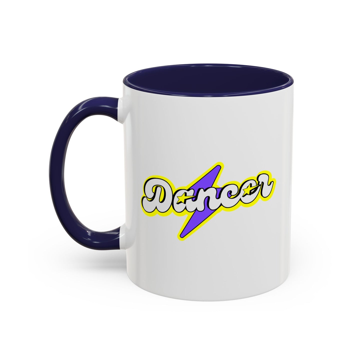 "Dancer" Accent Coffee Mug – Superhero Theme Ceramic Mug for Dancers and Dance Lovers