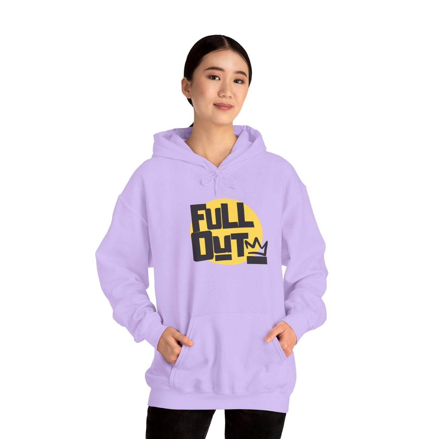 "Full Out" Dance Hoodie – Bold Streetwear-Inspired Unisex Hooded Sweatshirt for Dancers