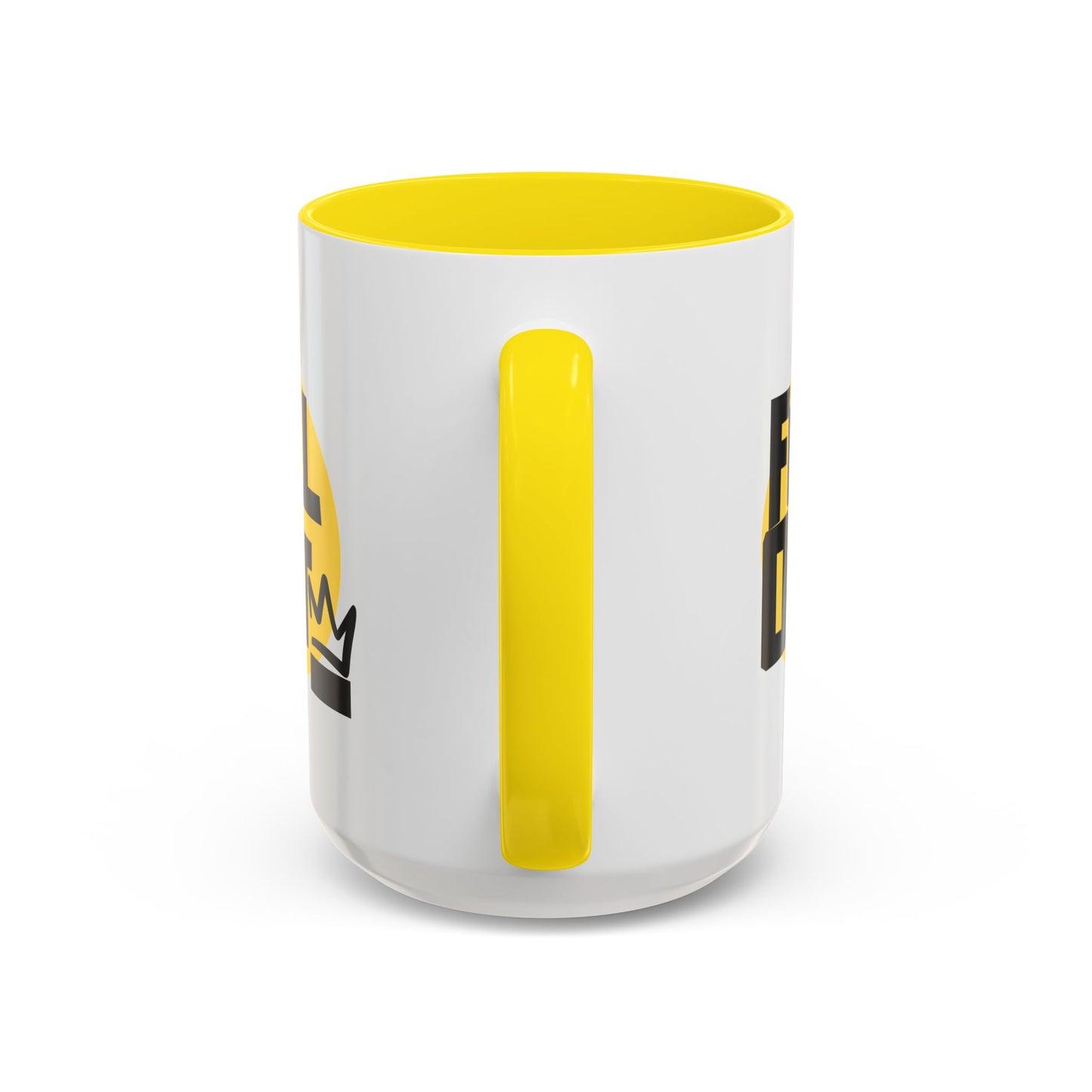 "Full Out" Accent Coffee Mug – Streetwear Dance Mug with Crown Graphic for Dancers