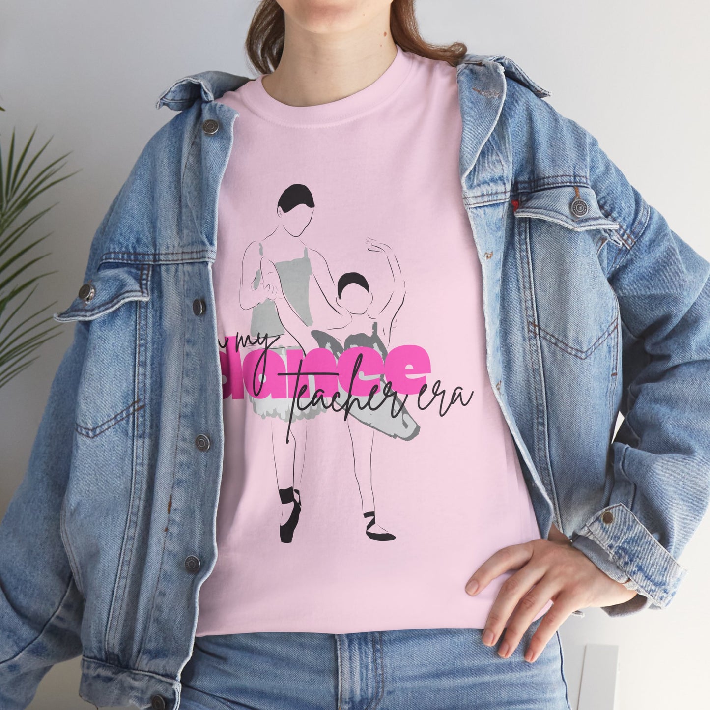 "In My Dance Teacher Era" Ballet Graphic Unisex Heavy Cotton Tee – Ballet Instructor Gift Shirt