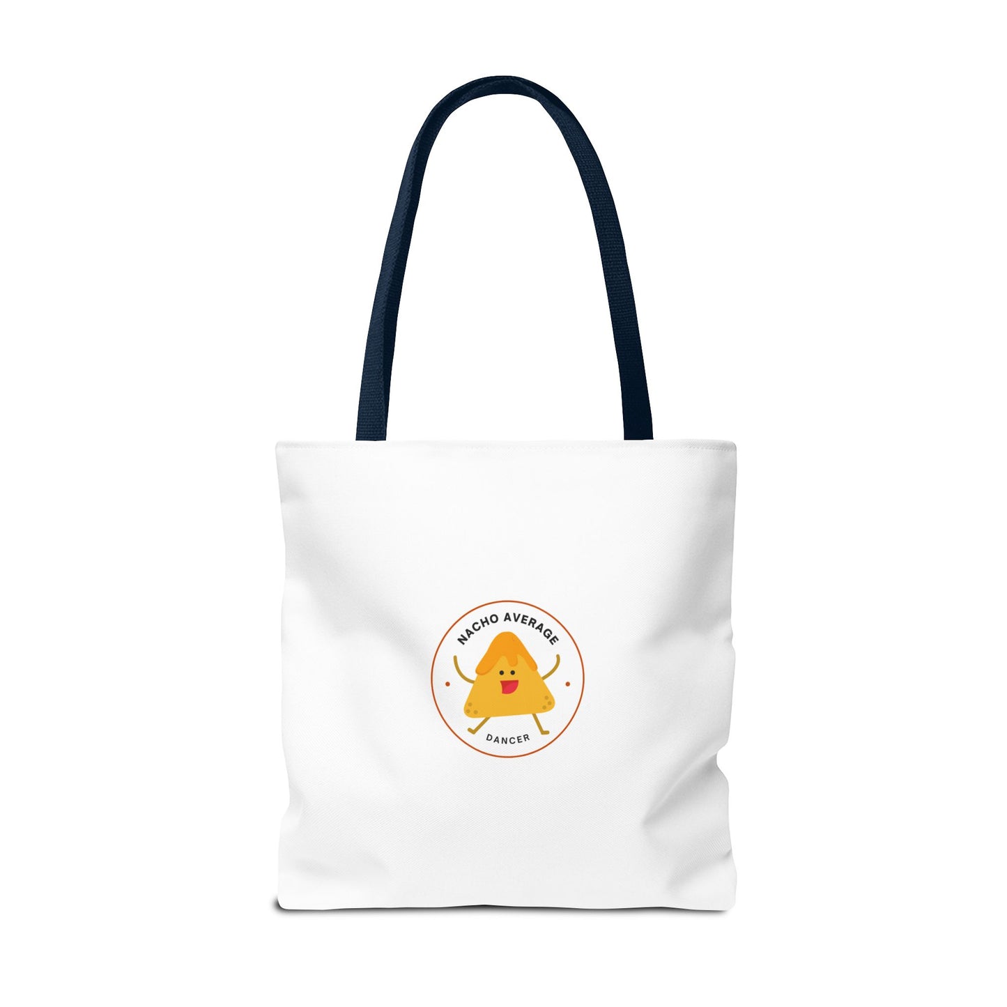 "Nacho Average Dancer" Canvas Tote Bag – Funny Kawaii Dance Tote with Nacho Graphic for Dancers & Dance Moms